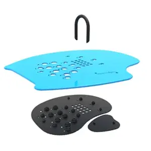 Exploded biomimicry paddle concept
