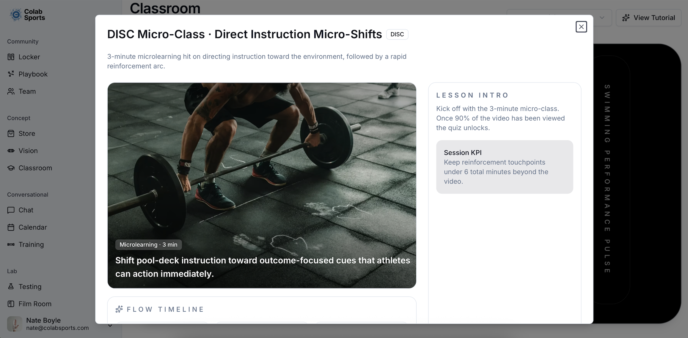 Recovery lessons inside Classroom